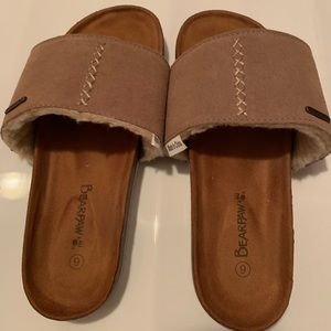 Bear paw Womens slide comfort sandals